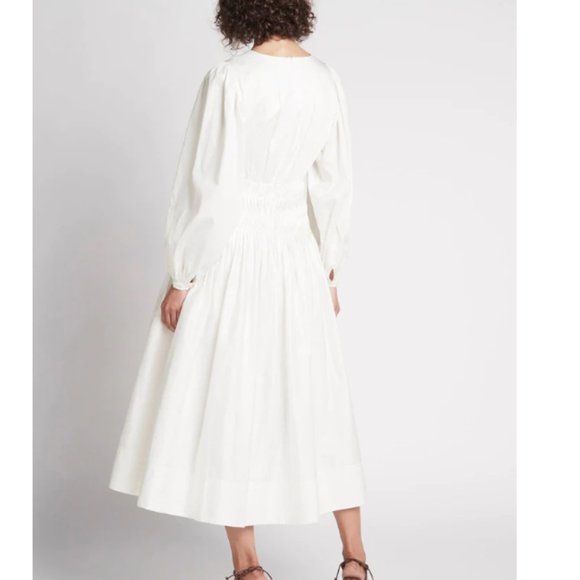 Aje Tidal Tucked Midi Dress - Picture 3 of 7